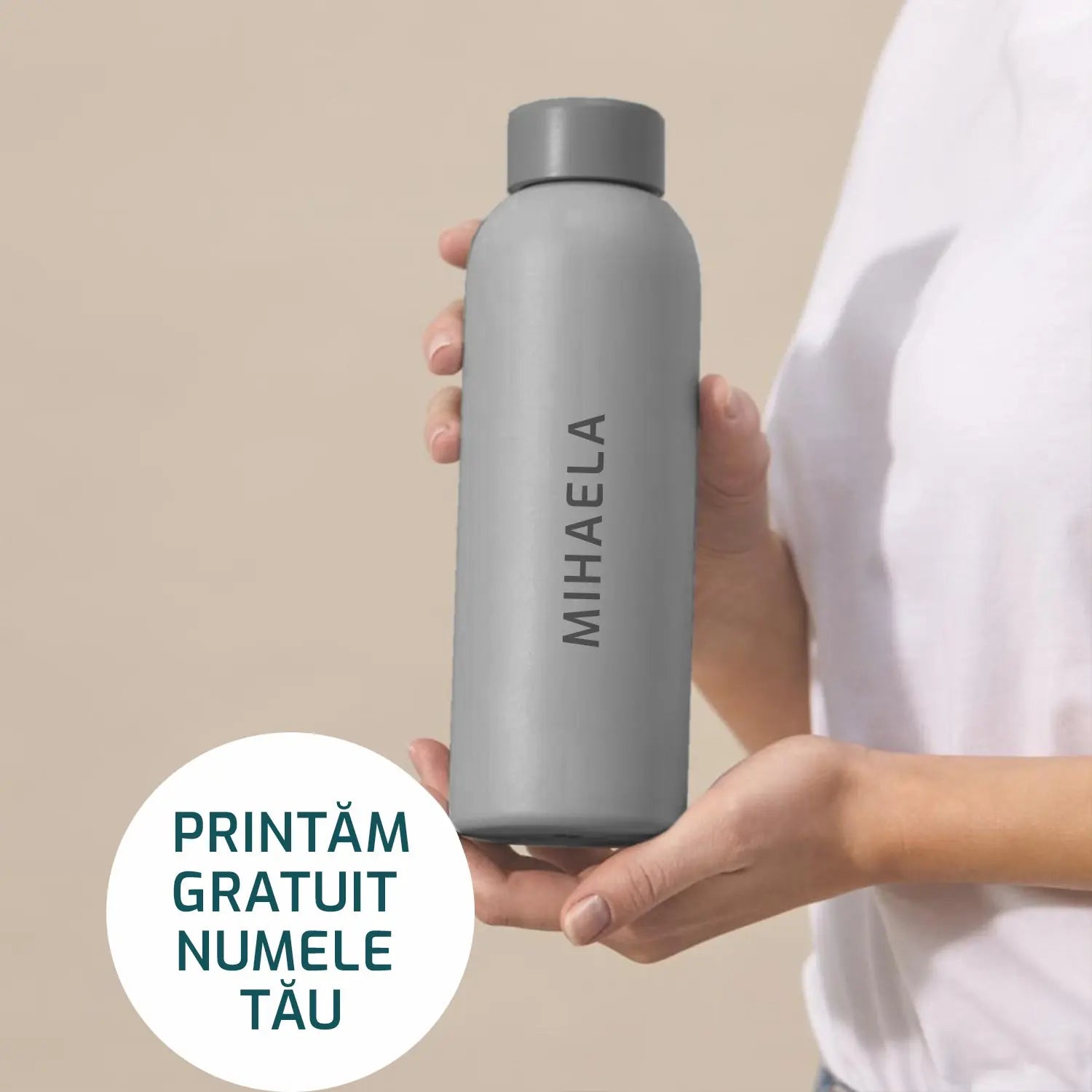 Thermos with temperature indicator