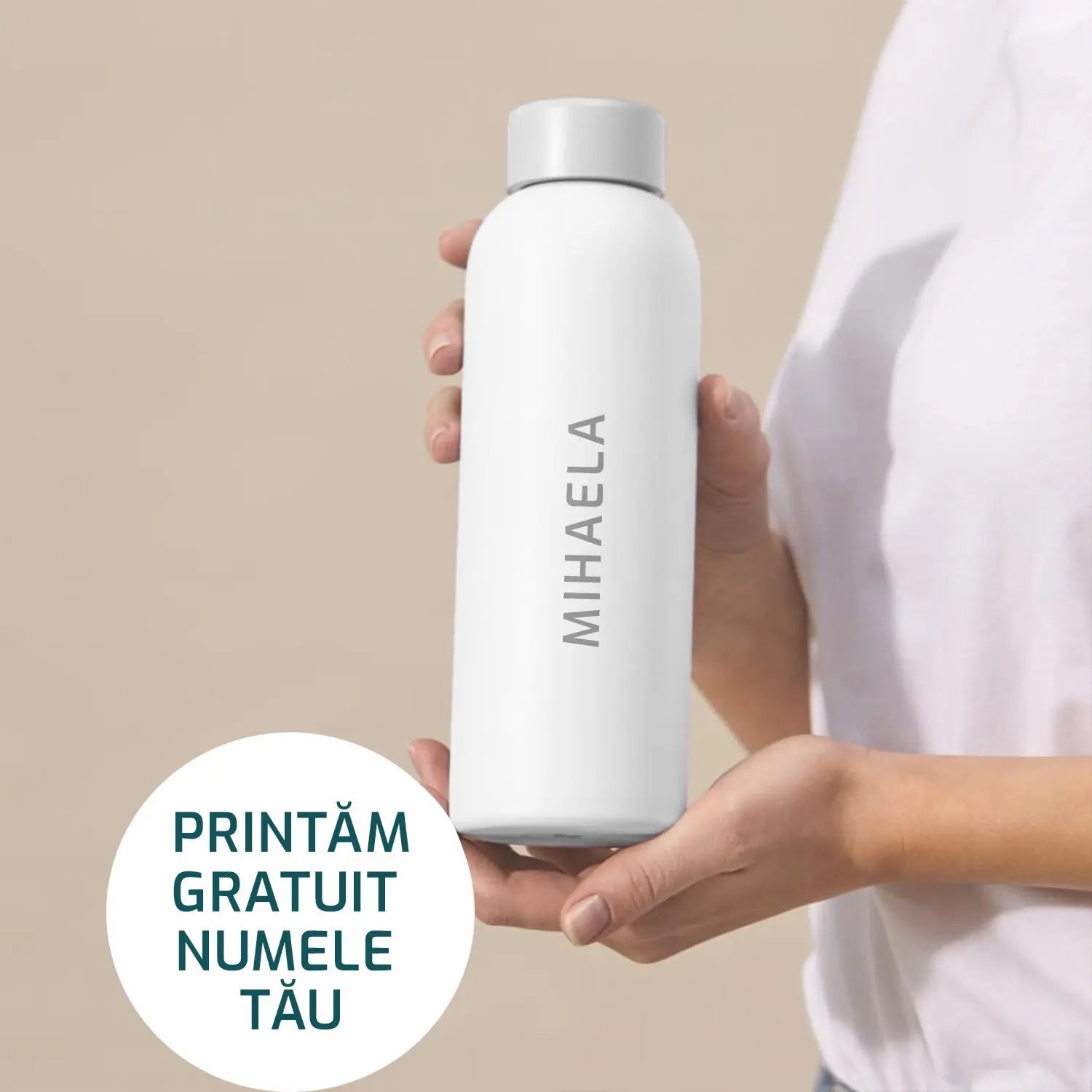 Thermos with temperature indicator