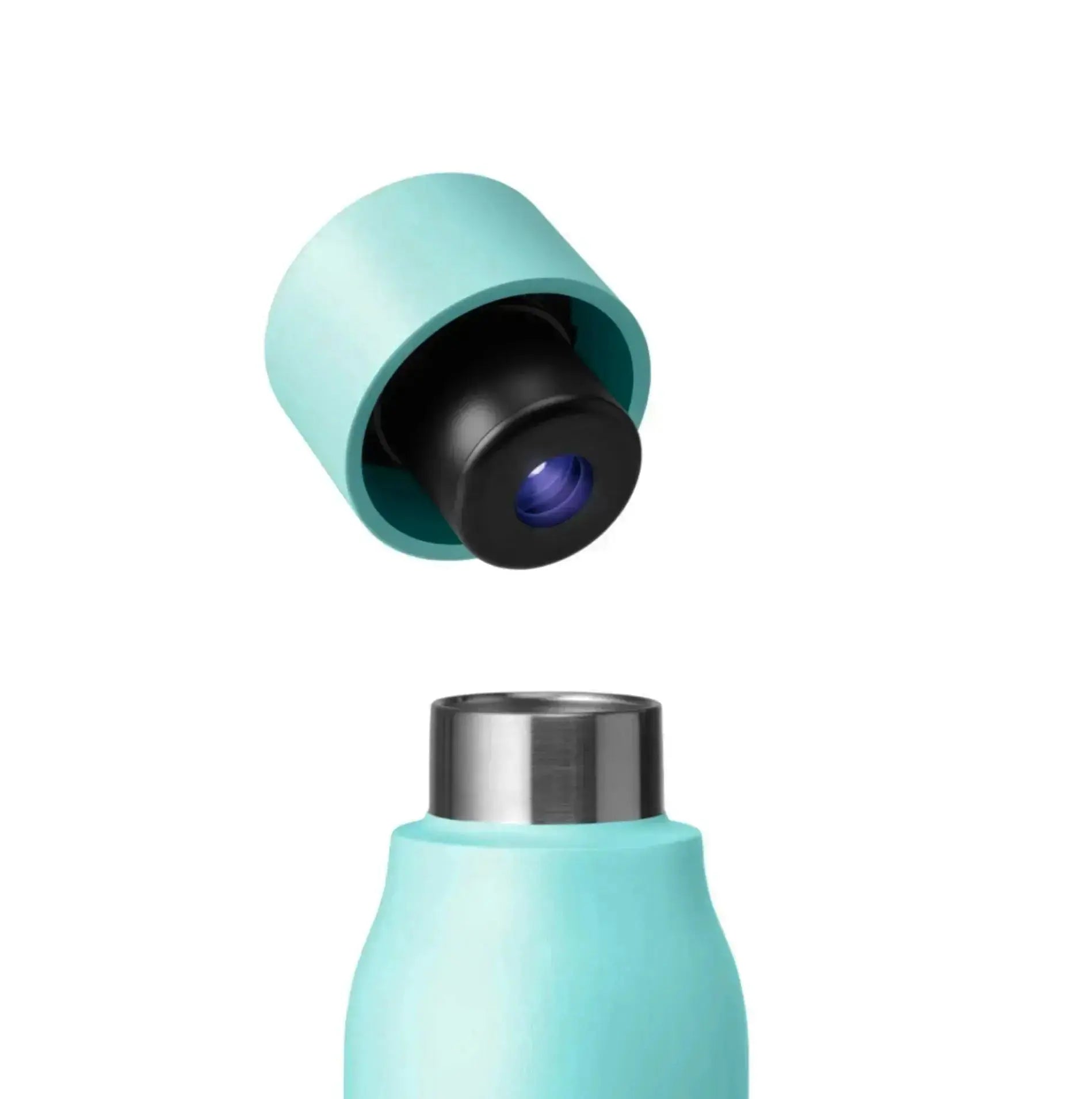 Thermos with temperature indicator