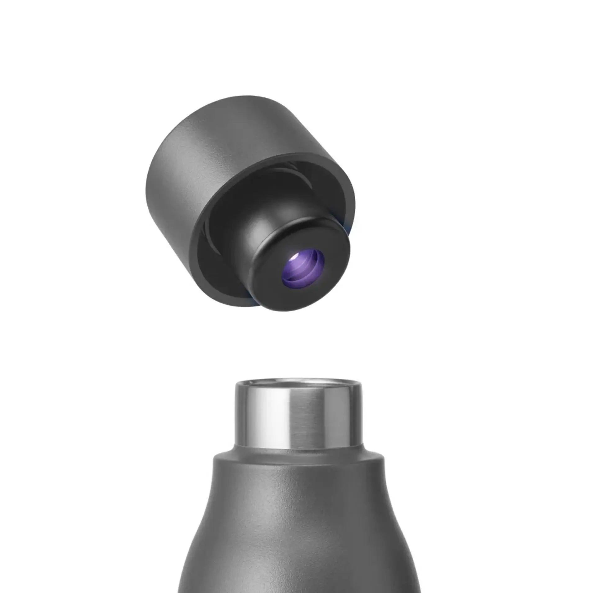 Thermos with temperature indicator