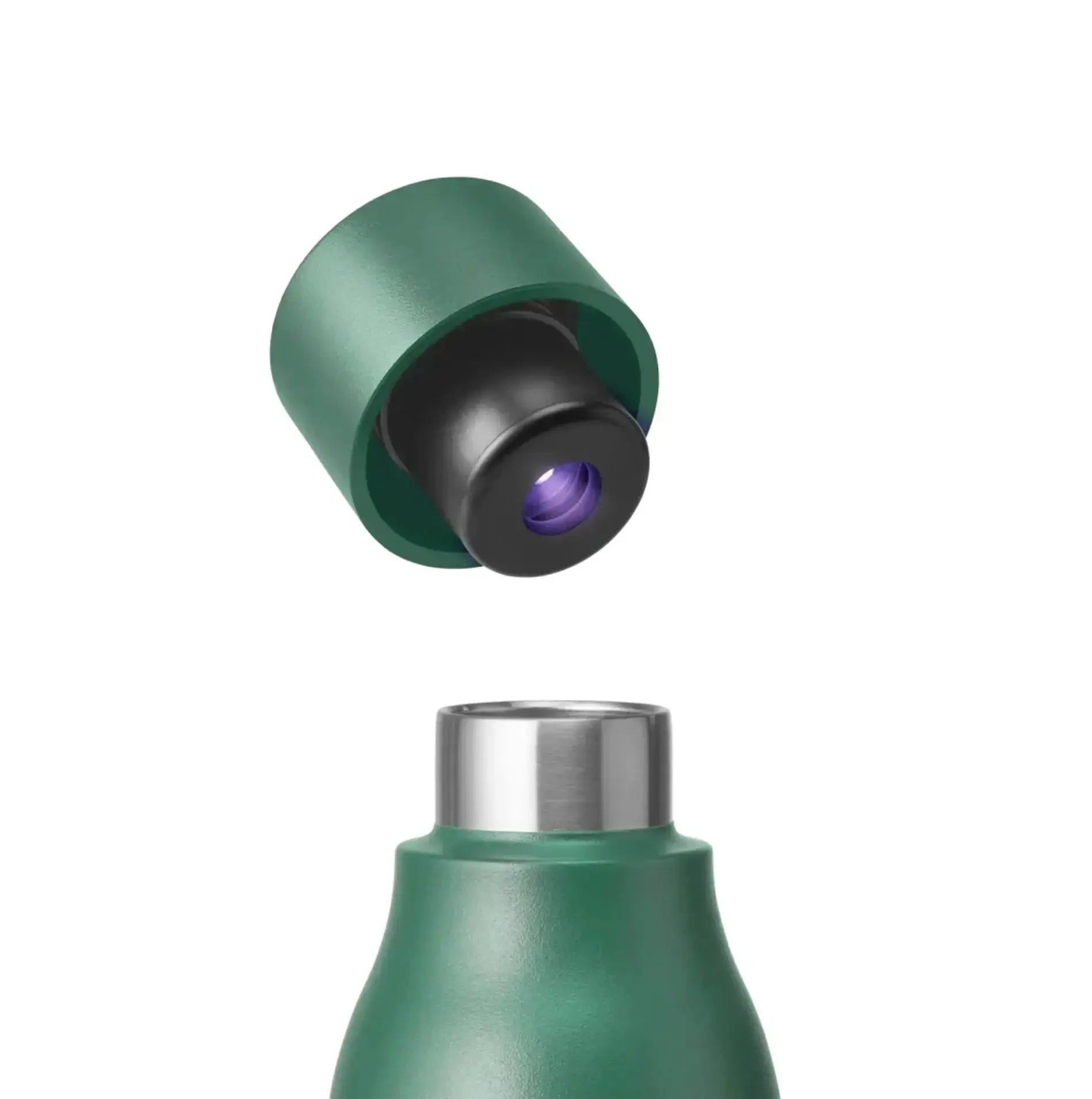 Thermos with temperature indicator