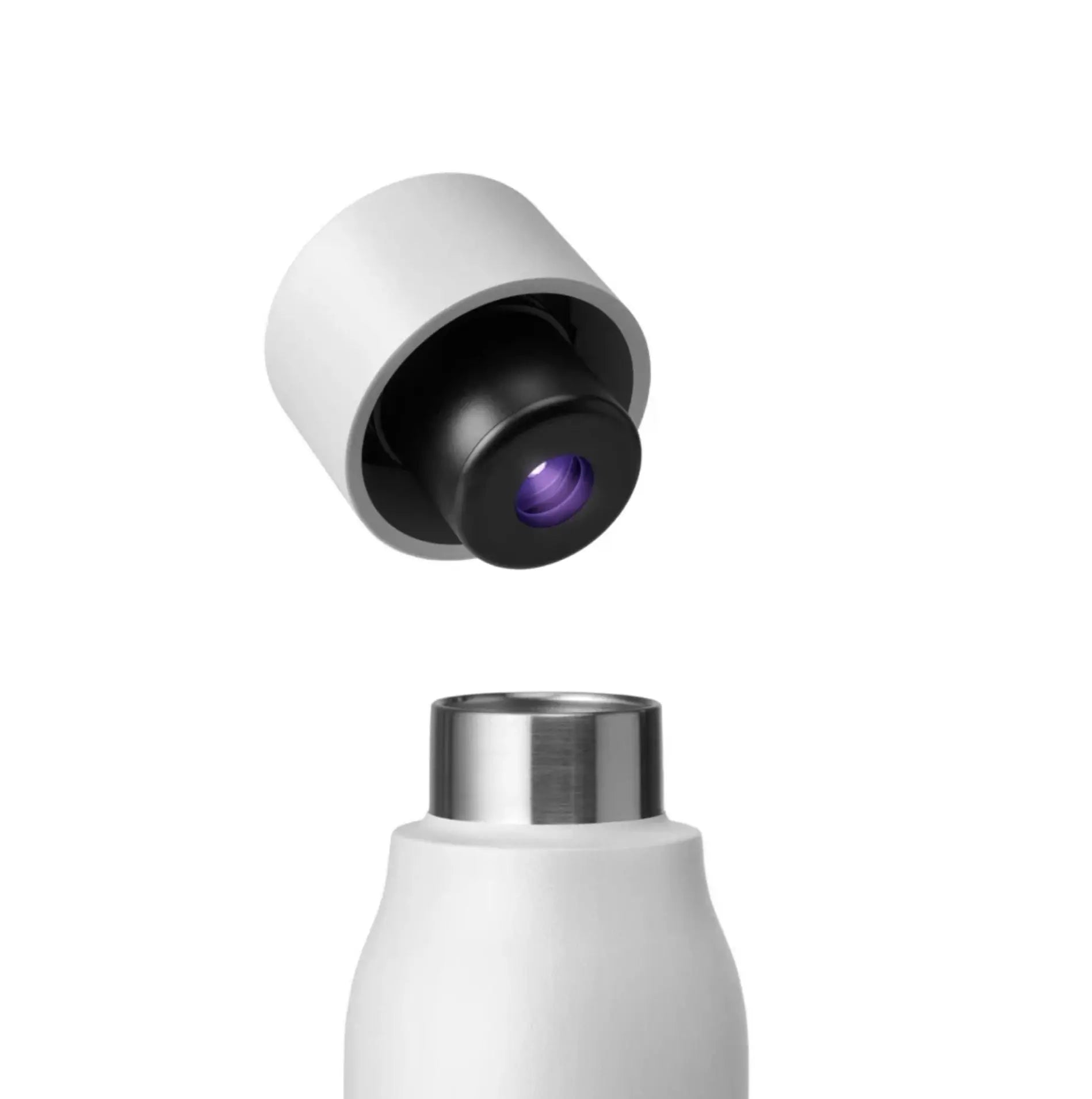 Thermos with temperature indicator