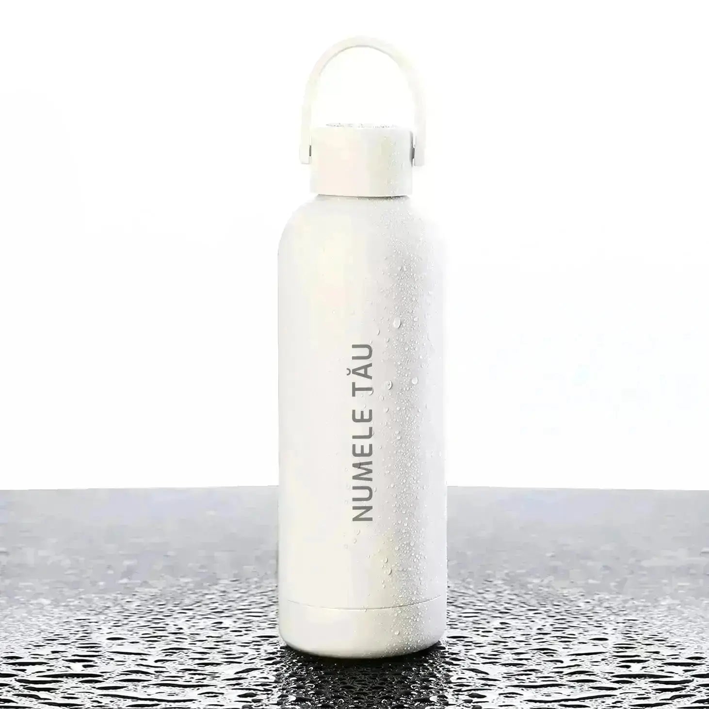 Thermos with temperature indicator