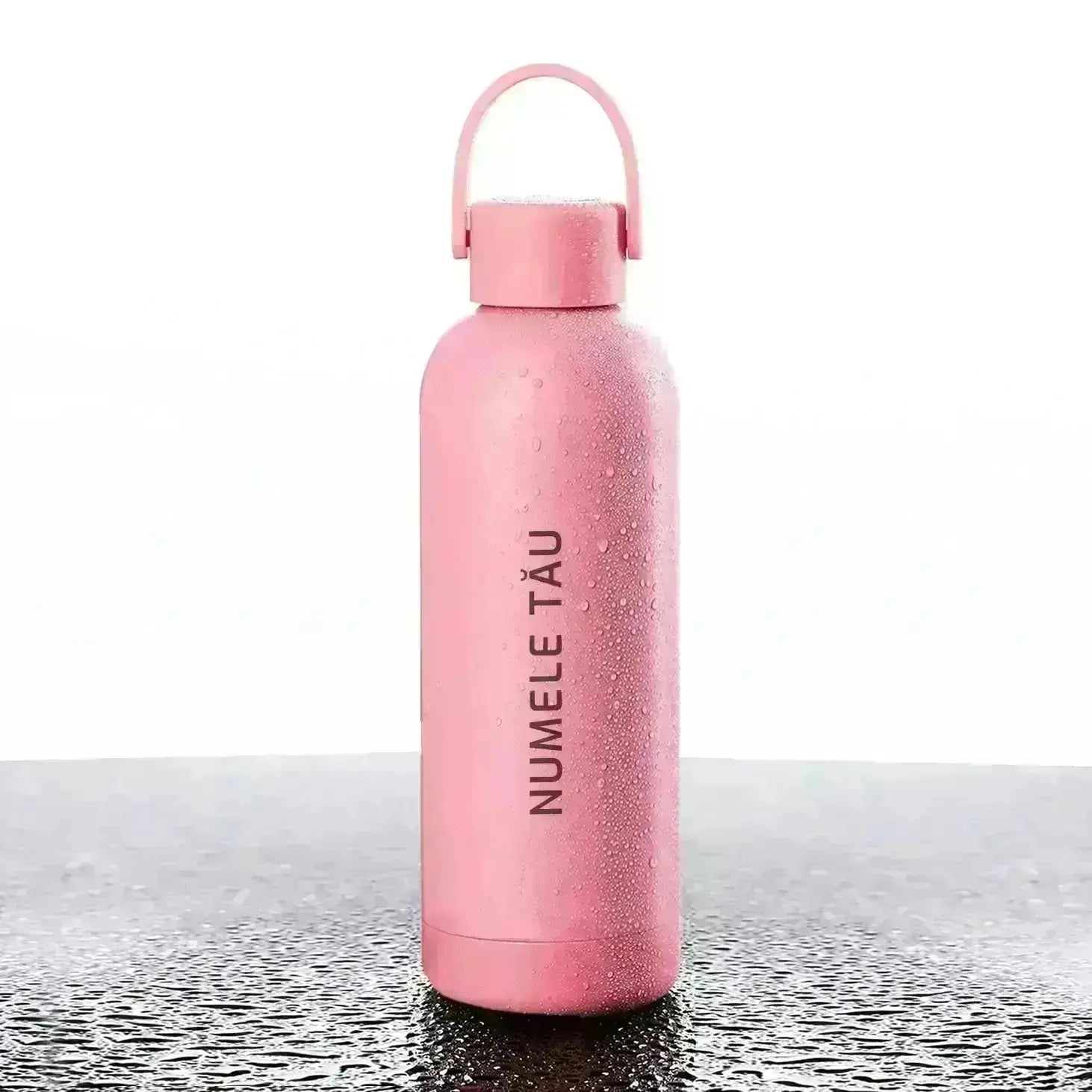 Thermos with temperature indicator