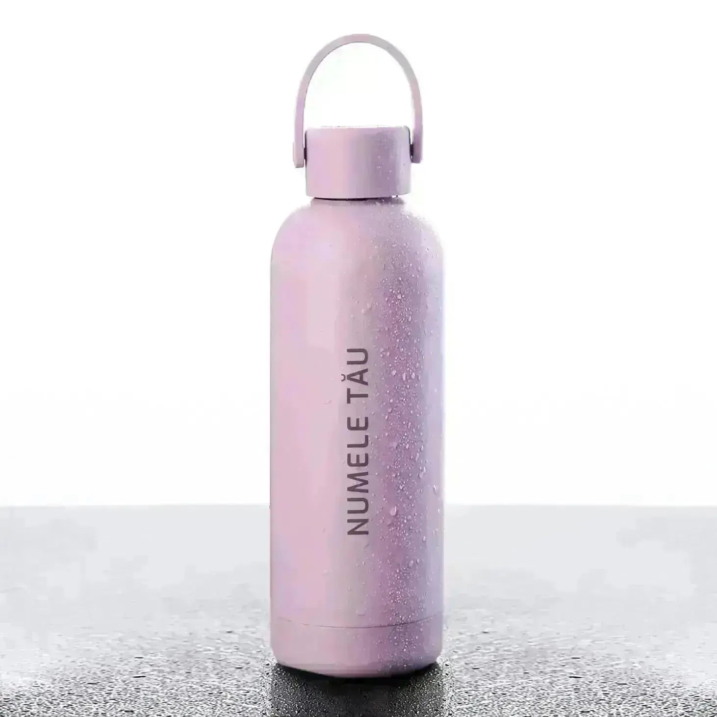 Thermos with temperature indicator