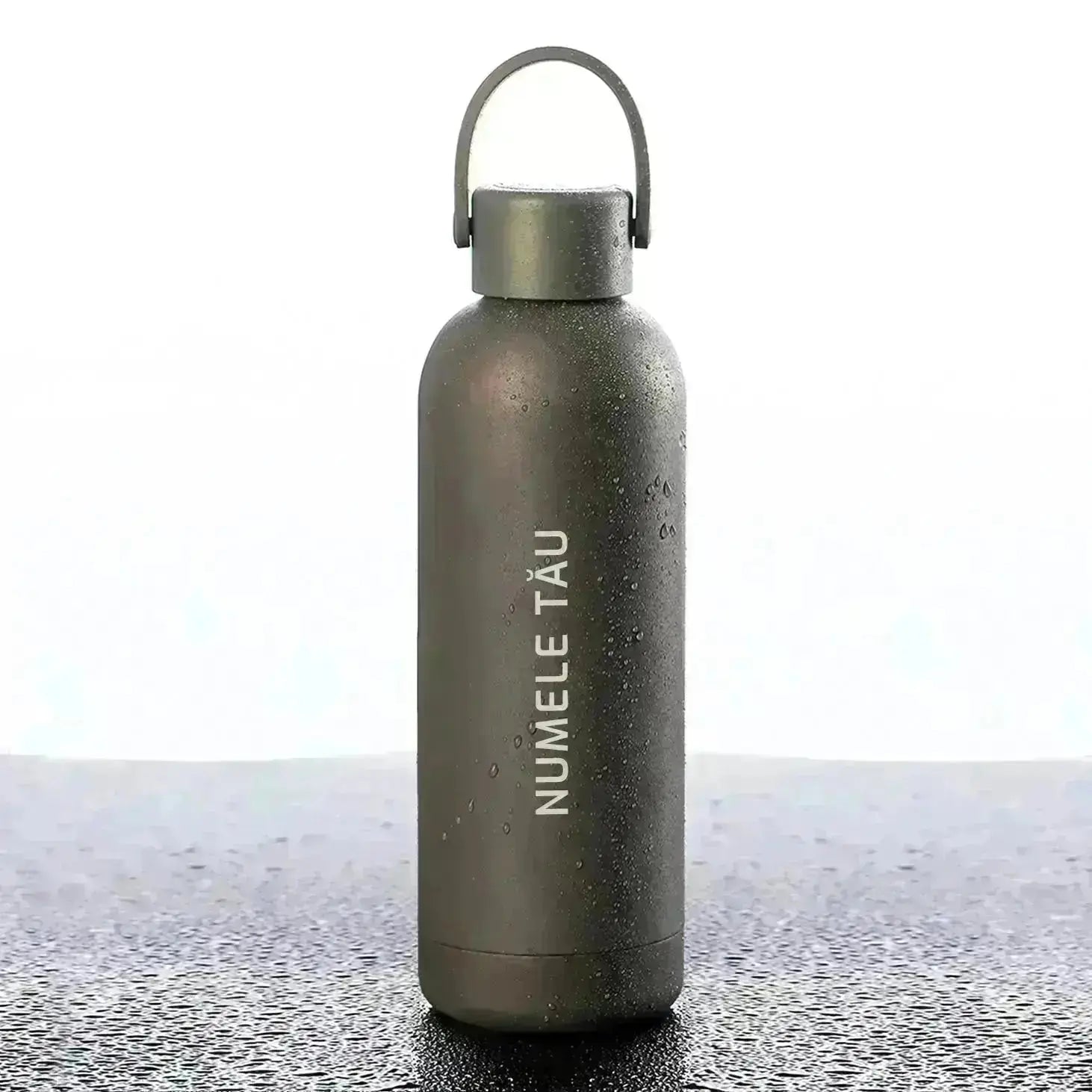 Thermos with temperature indicator