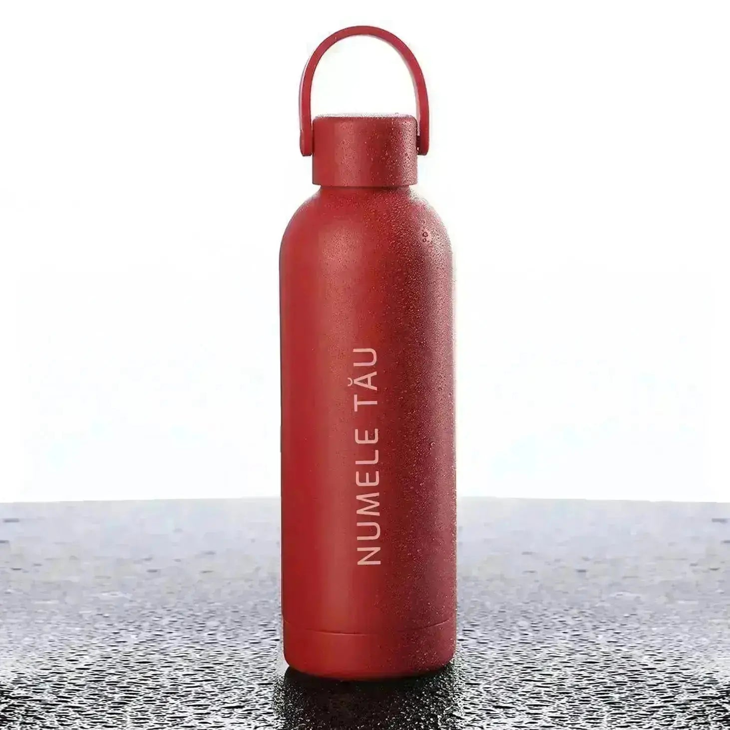 Thermos with temperature indicator