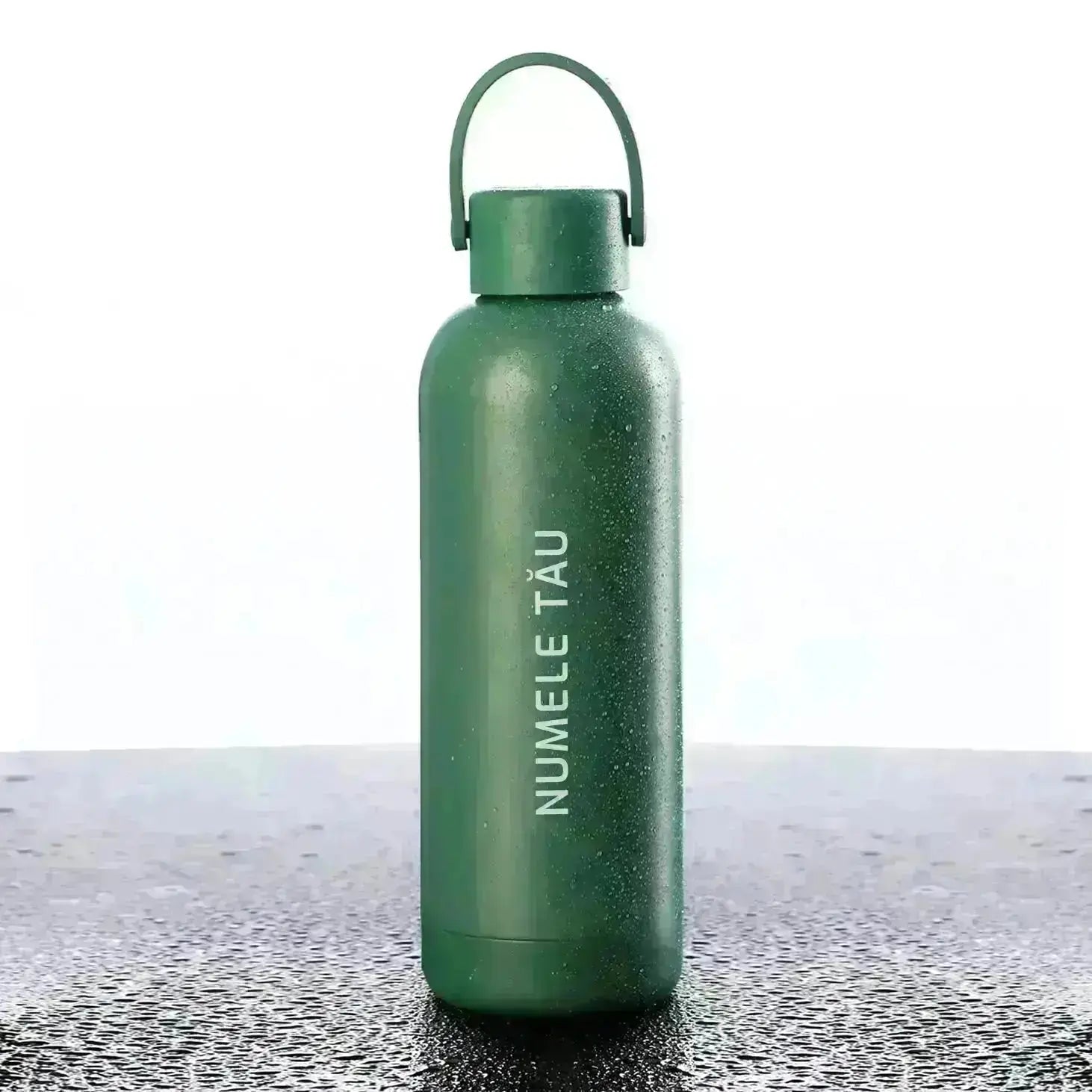Thermos with temperature indicator