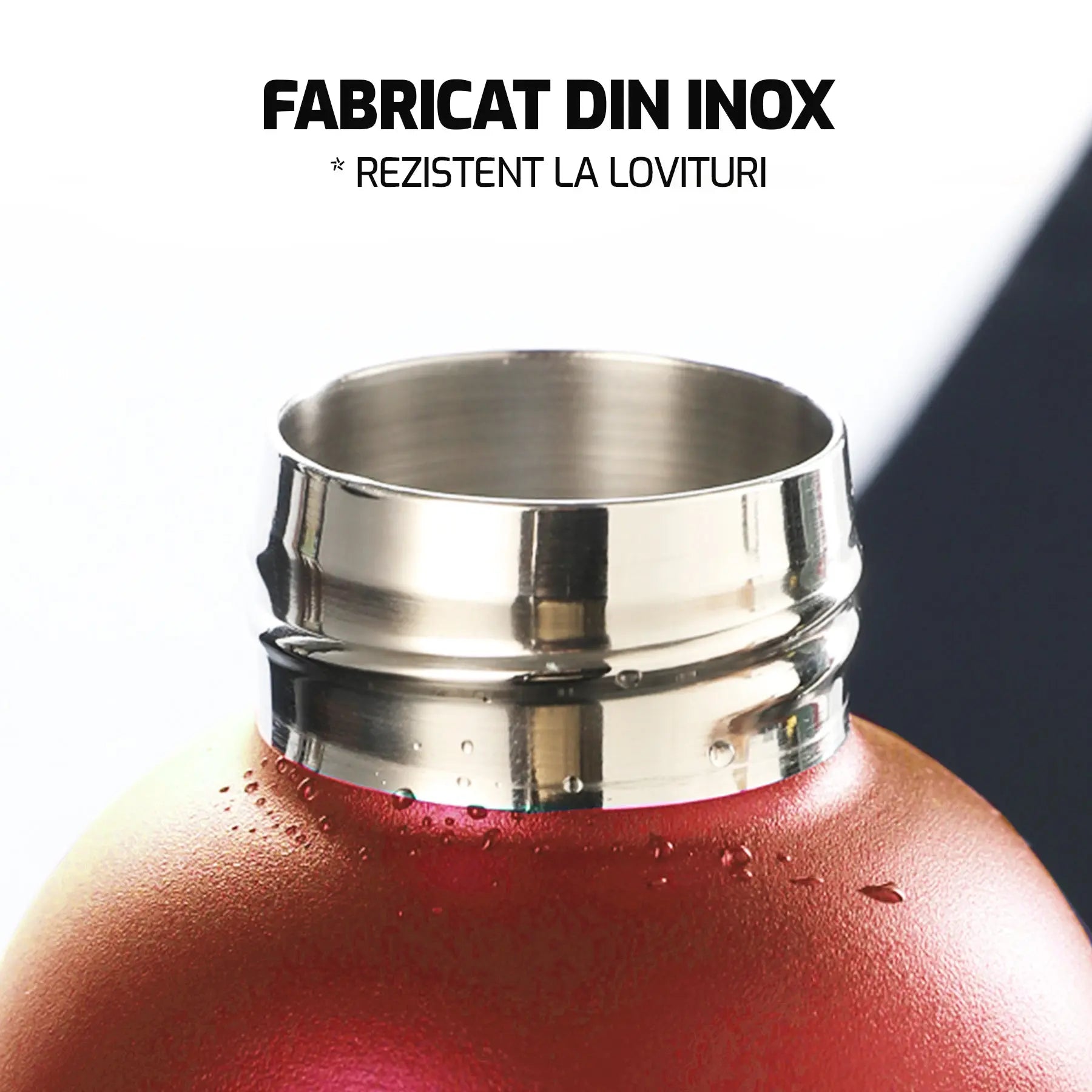 Thermos with temperature indicator