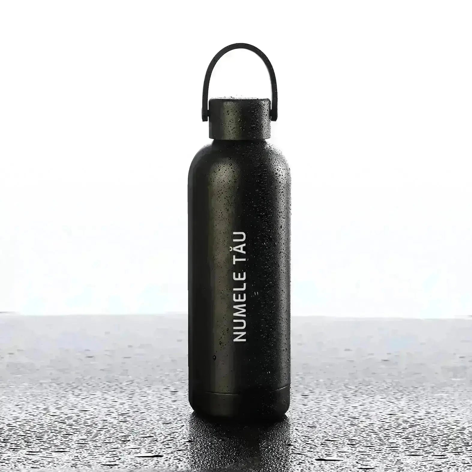 Thermos with temperature indicator