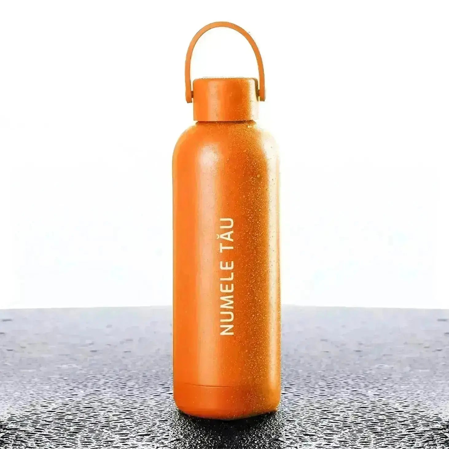 Thermos with temperature indicator