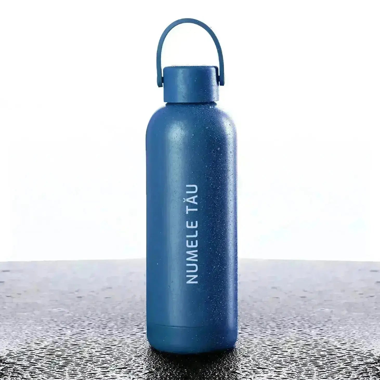 Thermos with temperature indicator